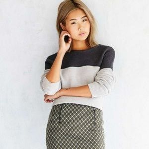Urban Outfitters BDG Color Block Crewneck Sweater